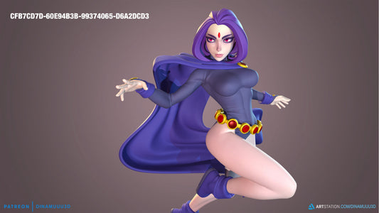 Raven - diNamuuu3D SFW & NSFW Fanart Figurine