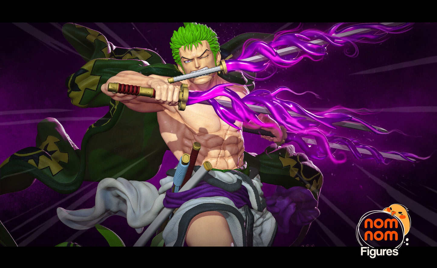 Wano Zoro from One Piece - Nomnom