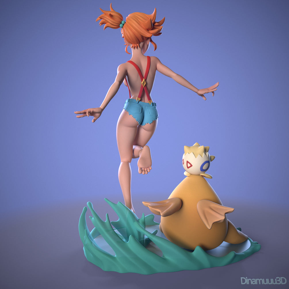 Misty - diNamuuu3D SFW & NSFW Fanart figurine