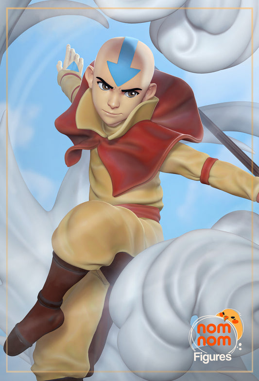 Aang from Avatar The Last Airbender - Nomnom