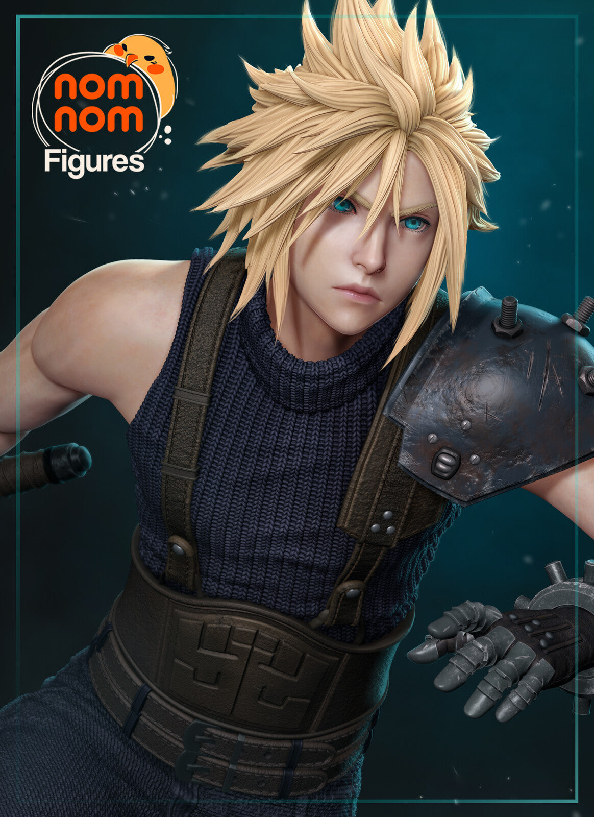 Cloud Strife from Final Fantasy VII - Nomnom