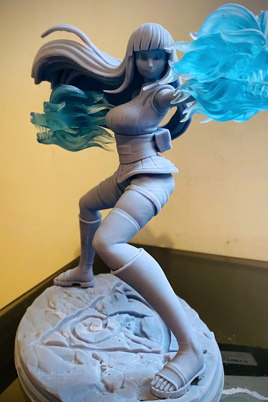 Hinata Figurine | 8-Inch SLA Resin Print | Fully Painted by Azerama | SFW & NSFW Versions