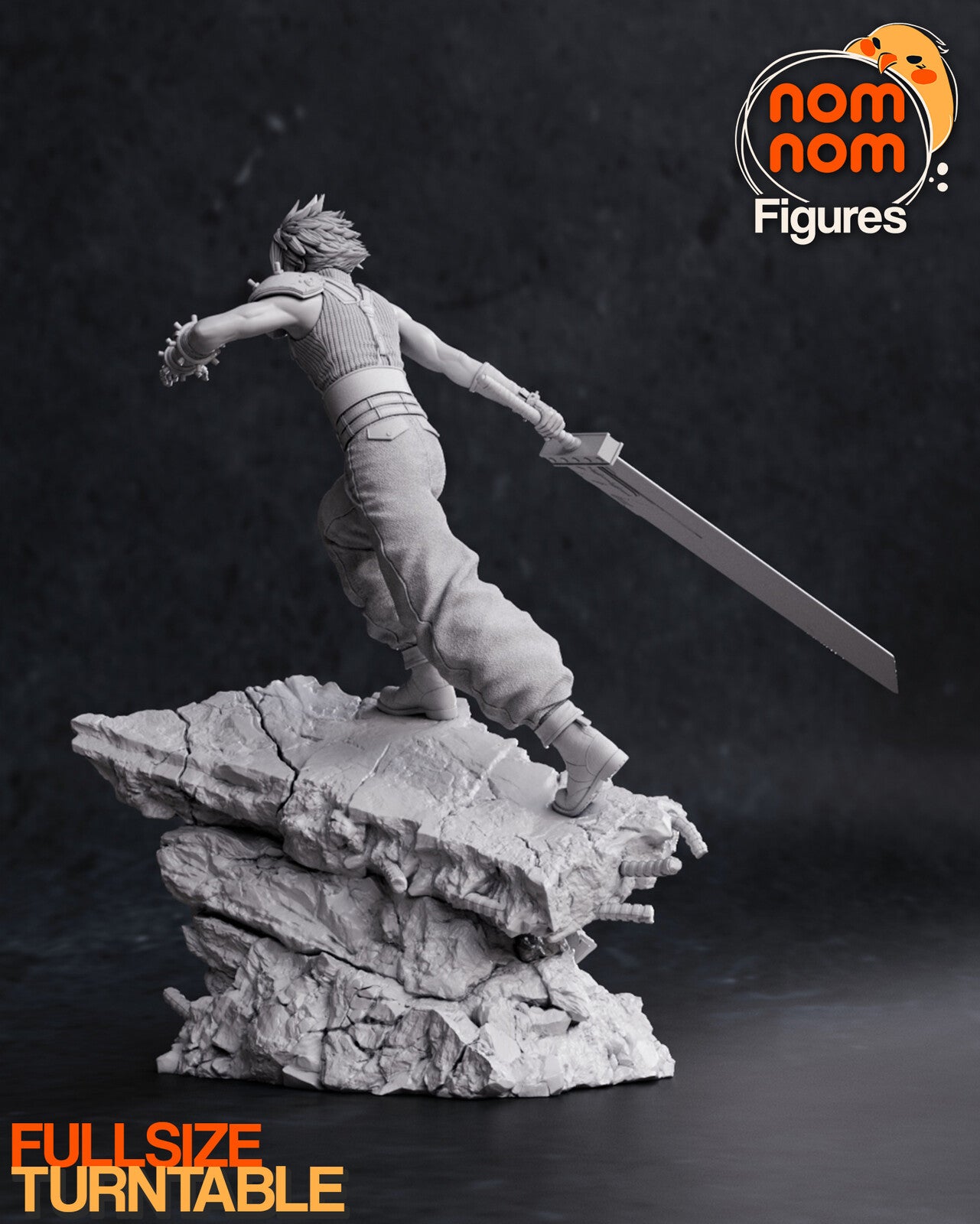 Cloud Strife from Final Fantasy VII - Nomnom