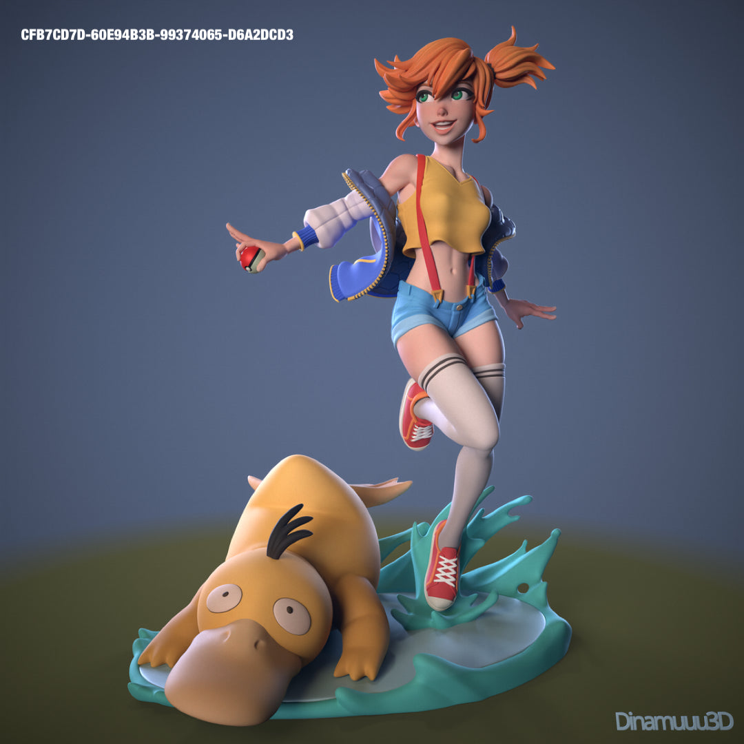 Misty - diNamuuu3D SFW & NSFW Fanart figurine