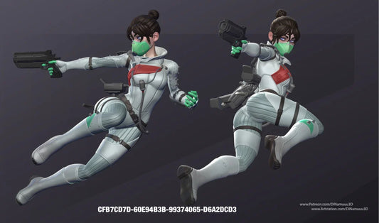 Wraith apex legends -  diNamuuu3D SFW & NSFW