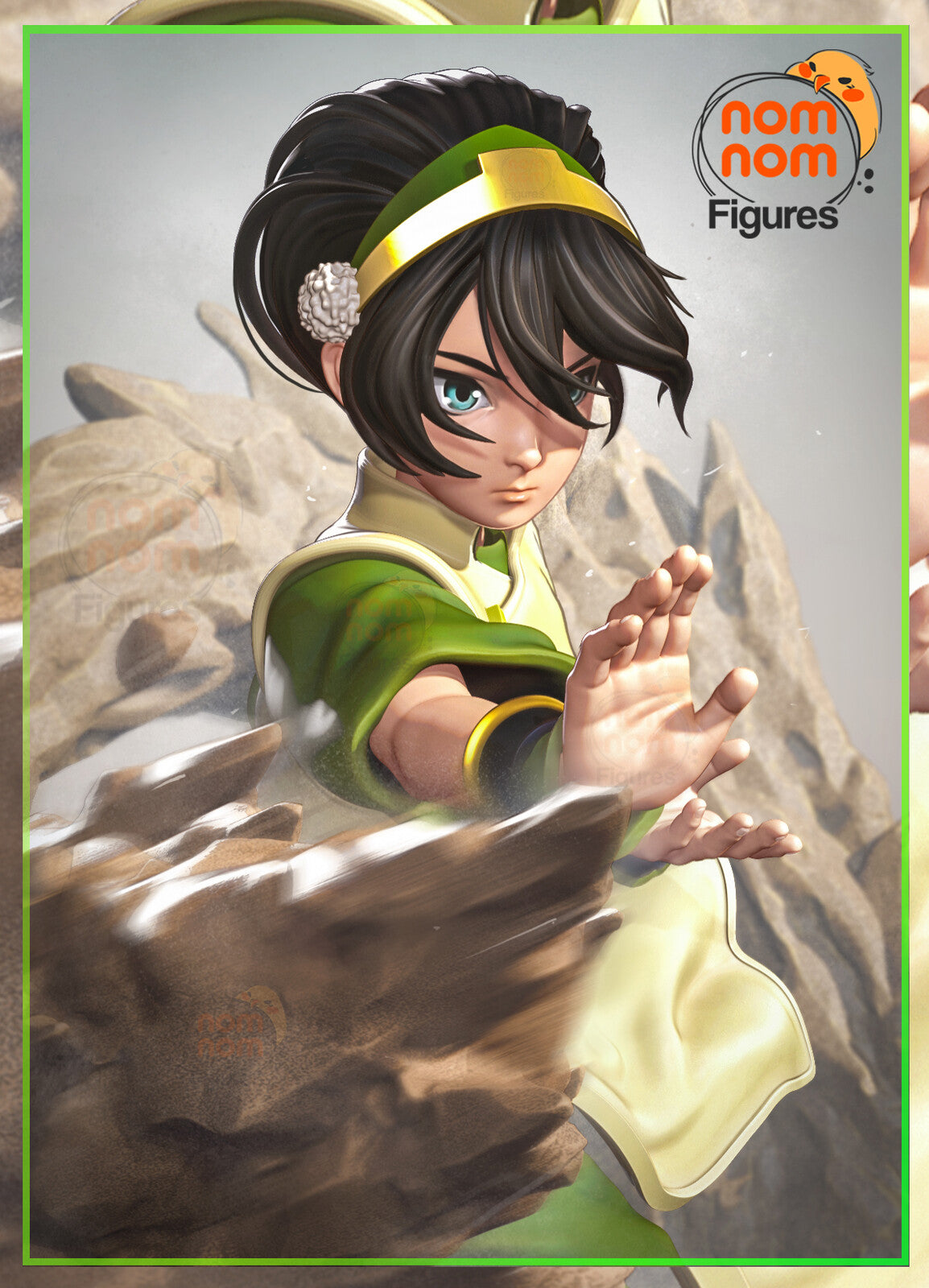 Toph Bei Fong from Avatar the Last Airbender - Nomnom