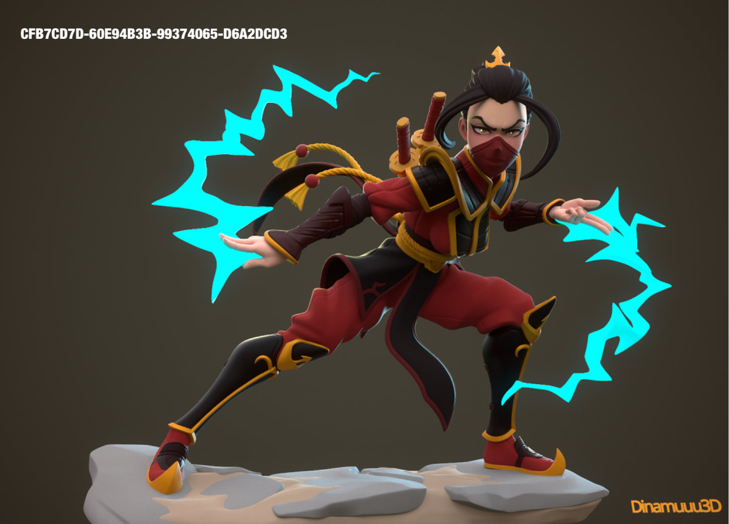 Azula - Figurine Fanart diNamuuu3D