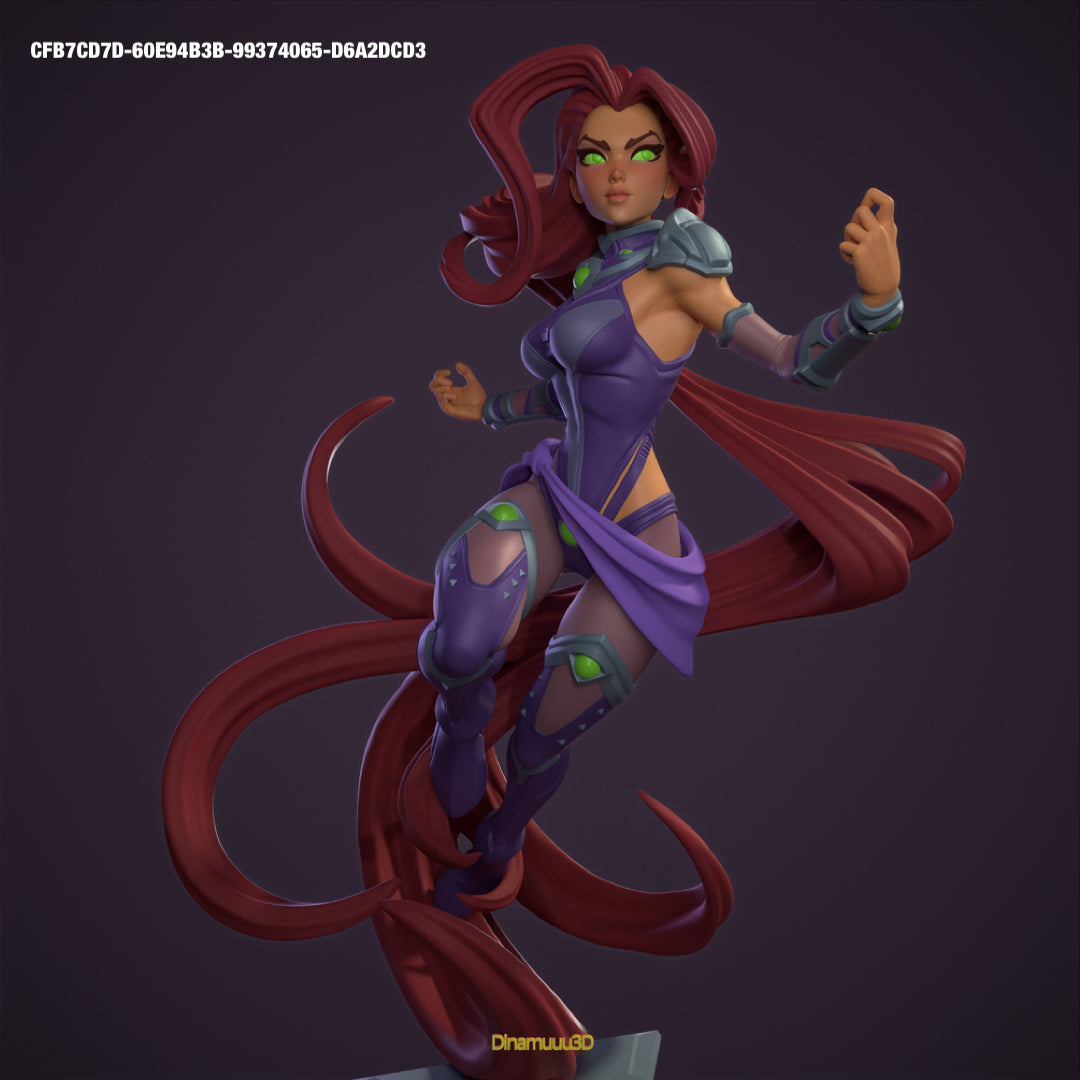 Starfire - diNamuuu3D Fanart Figurine