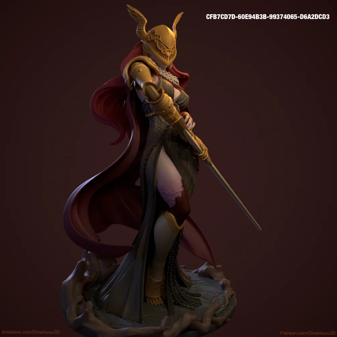 Malenia - diNamuuu3D Fanart sculpture figurine