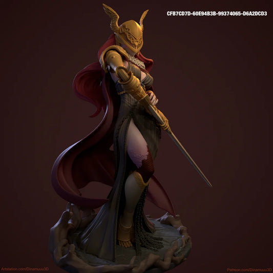 Malenia - diNamuuu3D Fanart sculpture figurine