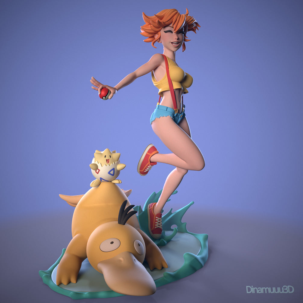 Misty - diNamuuu3D SFW & NSFW Fanart figurine