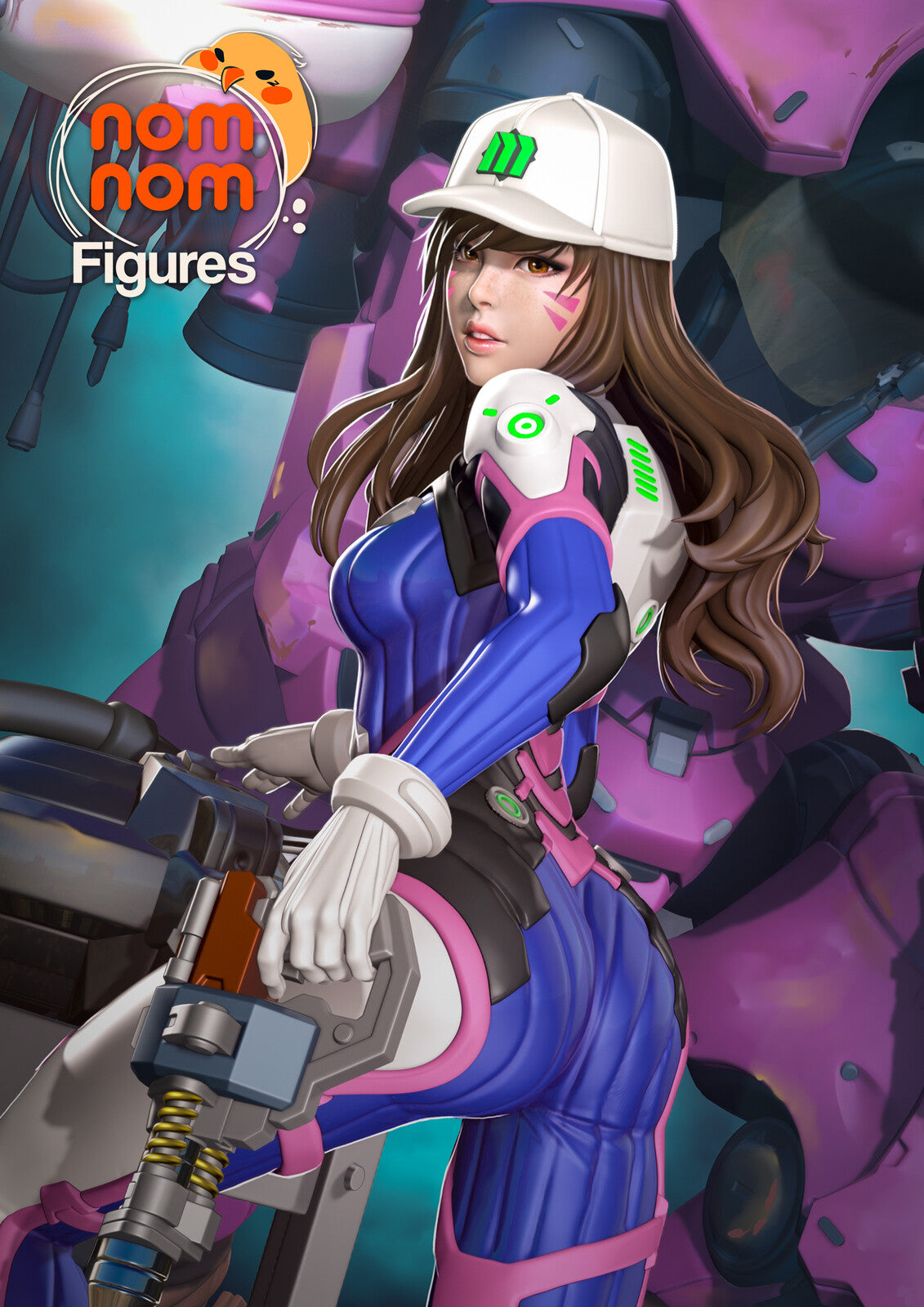 Dva from Overwatch - Nomnom