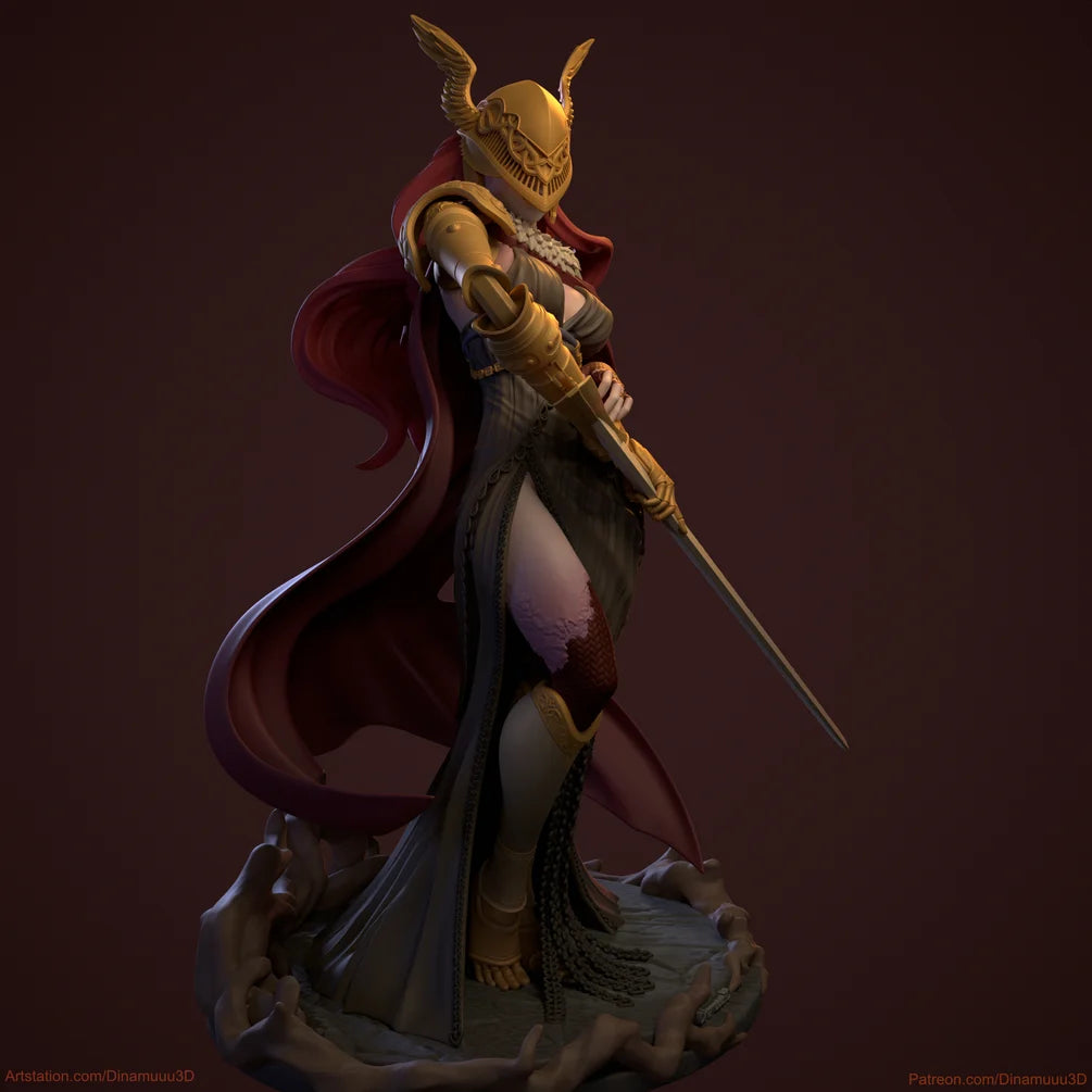 Malenia - diNamuuu3D Fanart sculpture figurine