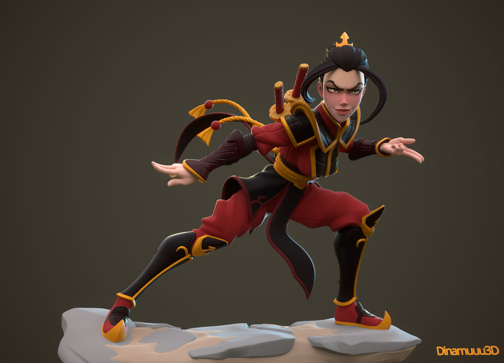 Azula - Figurine Fanart diNamuuu3D