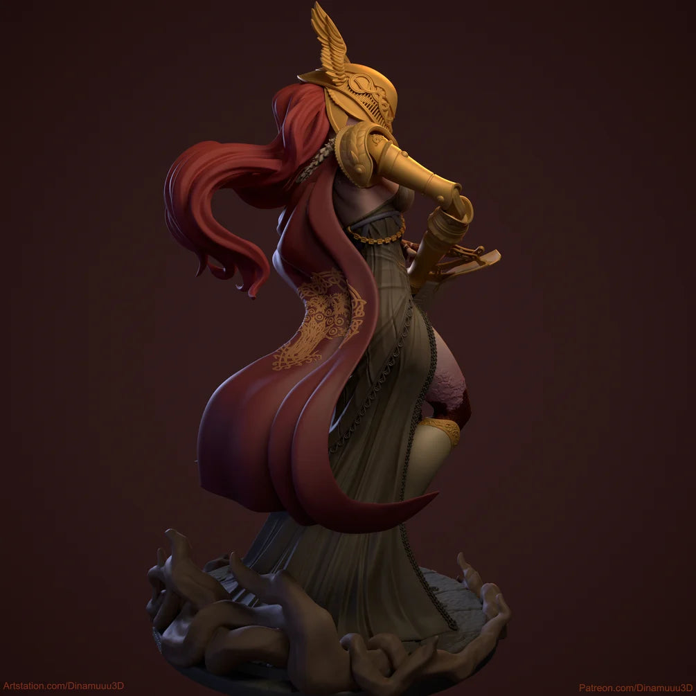 Malenia - diNamuuu3D Fanart sculpture figurine