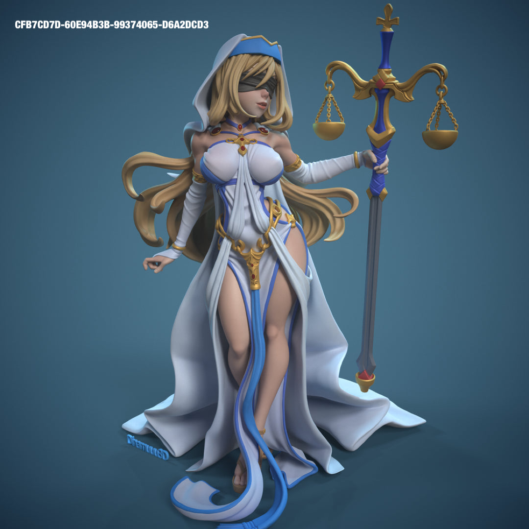 Sword maiden - diNamuuu3D Fanart figurine