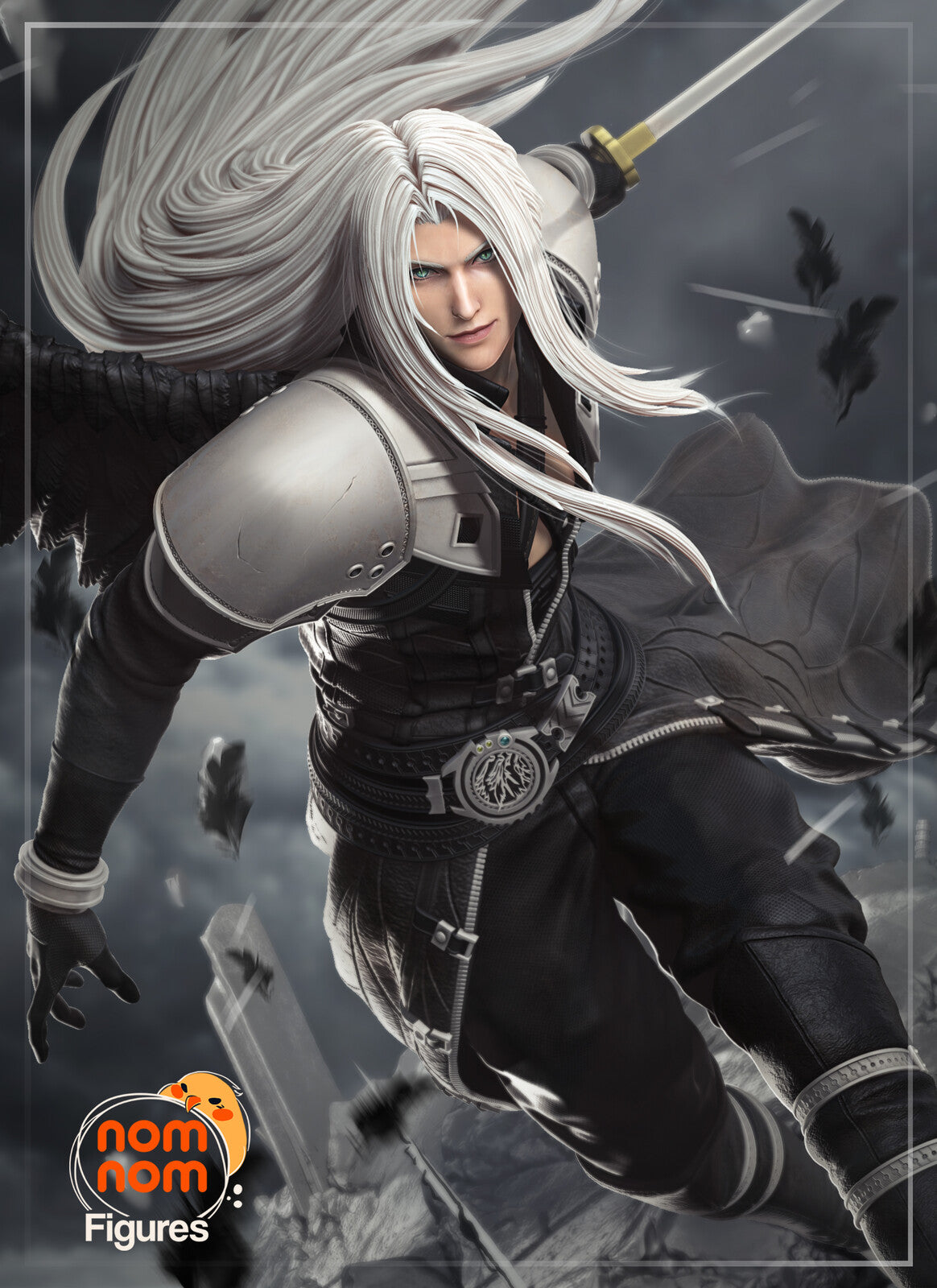 Sephiroth from Final Fantasy VII - Nomnom