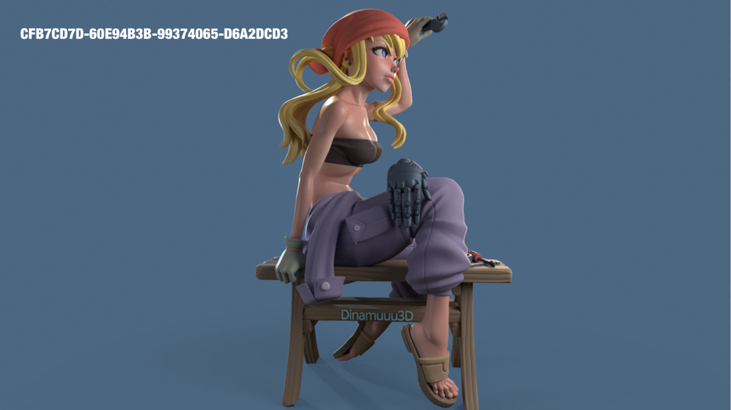 Winry rockbell- diNamuuu3D SFW & NSFW Fanart figurine