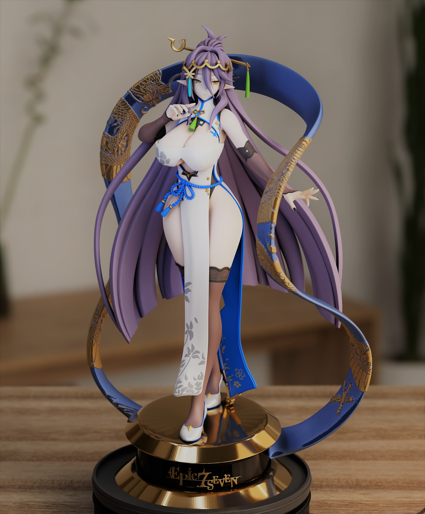 Aria Epic 7 - Momoji3D SFW Fanart print