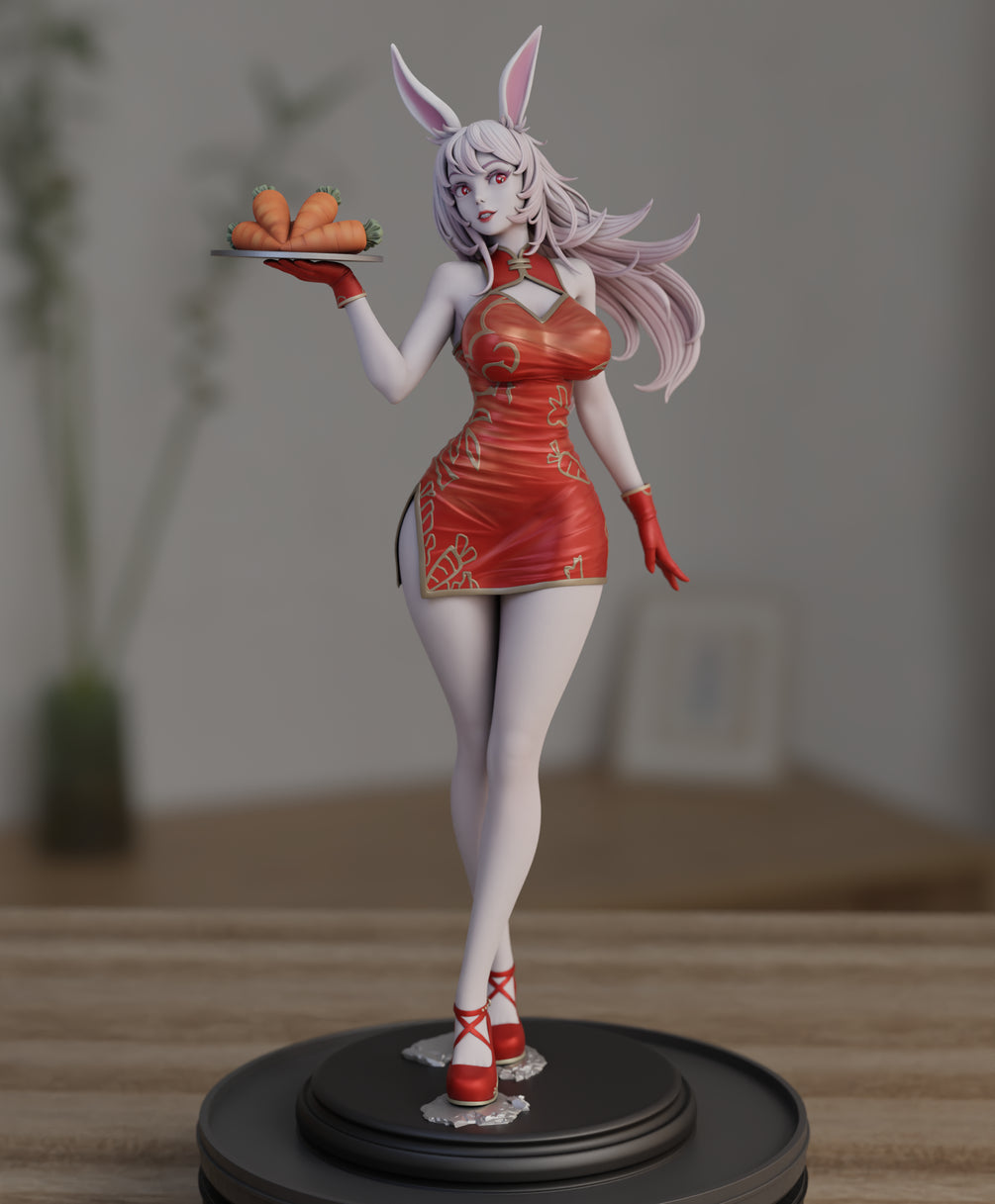 Year of the rabbit - Momoji3D SFW & NSFW Fanart print