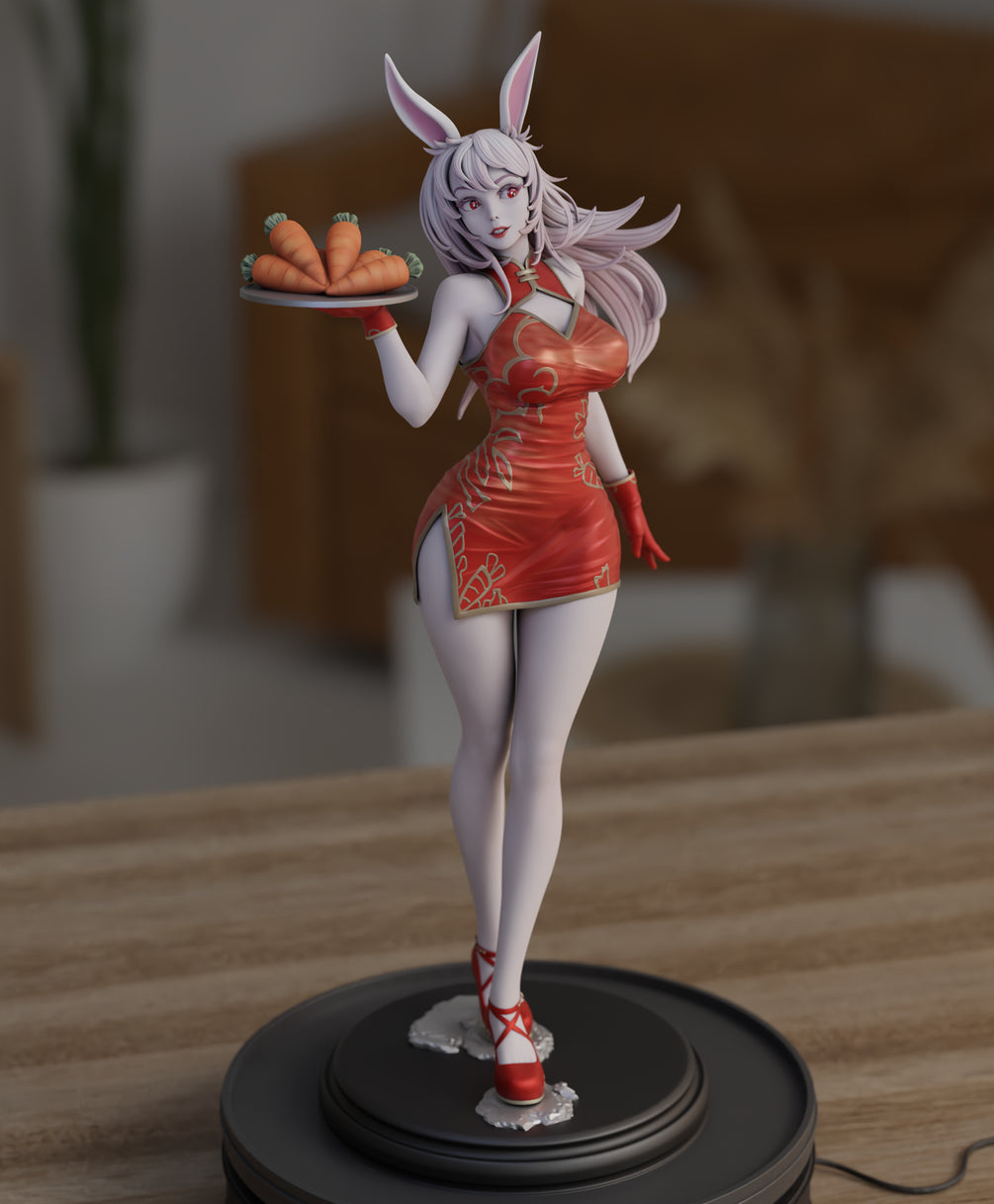 Year of the rabbit - Momoji3D SFW & NSFW Fanart print